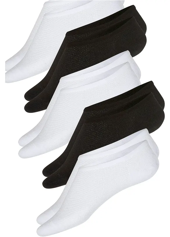 Kousenvoetjes (5 paar) van verkoelend polyester, bonprix