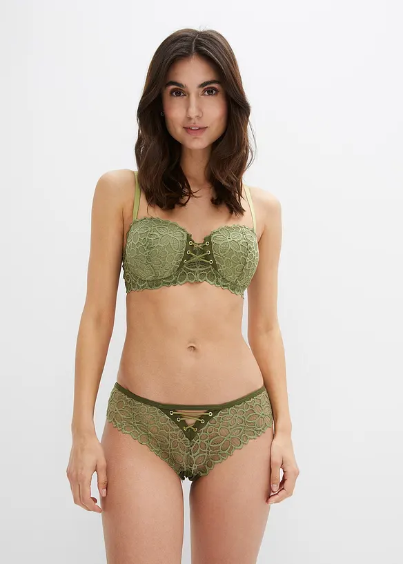 Balconette bh met sierlijk kant, bonprix
