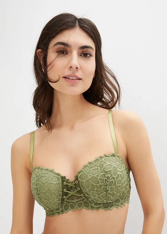 Balconette bh met sierlijk kant, bonprix