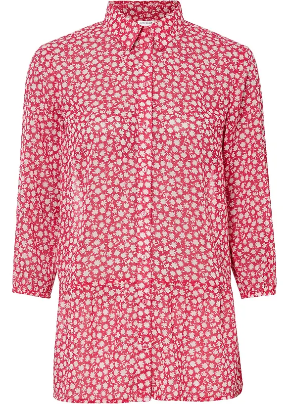 Blouse van gerecycled polyester, BODYFLIRT