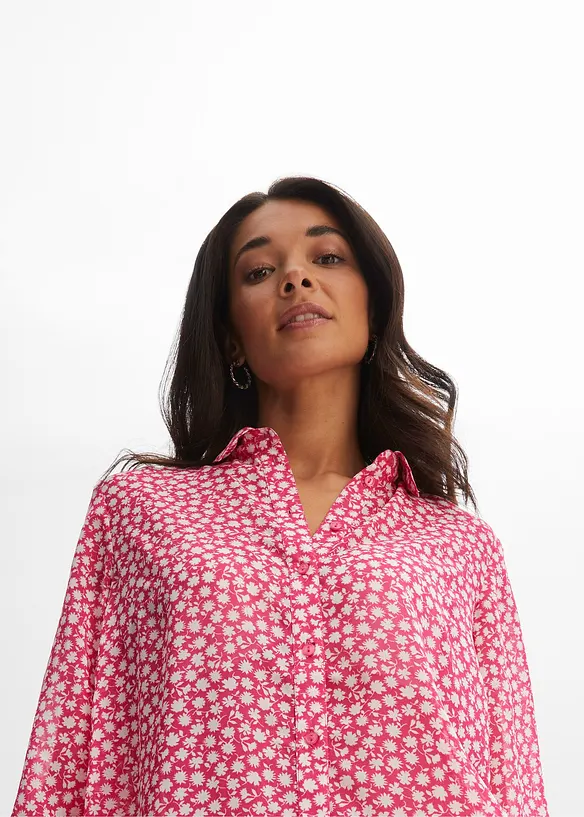 Blouse van gerecycled polyester, BODYFLIRT