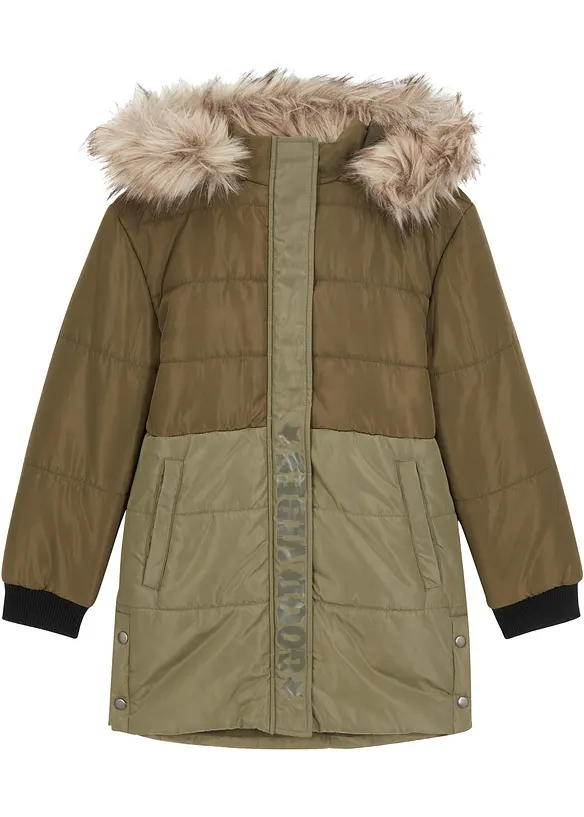 Meisjes parka in twee kleuren, bpc bonprix collection