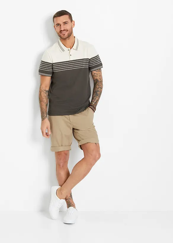 Jersey poloshirt van puur katoen, bonprix