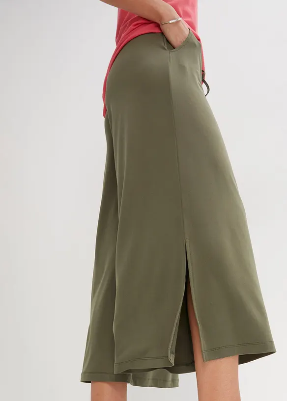 Jersey broek met een comfortabele band, bonprix
