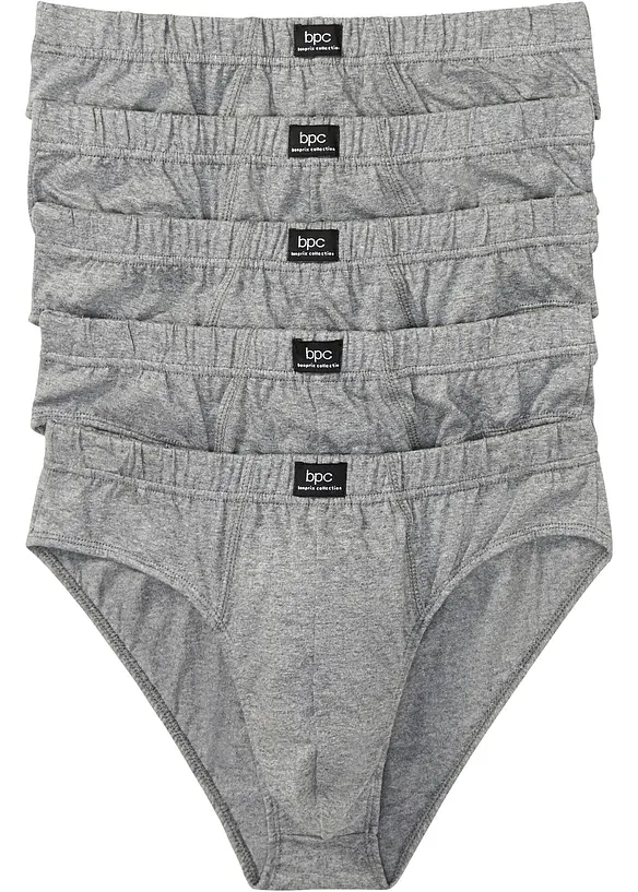 Maxislip van katoen (set van 5), bonprix