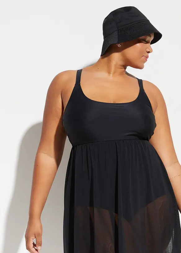 Badpakjurk met mesh, bonprix