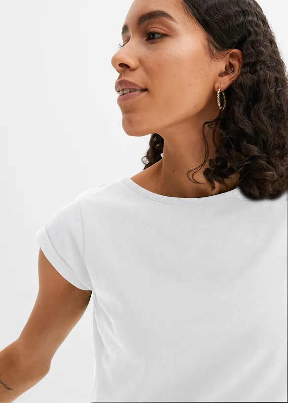 T-shirt van puur katoen, bonprix