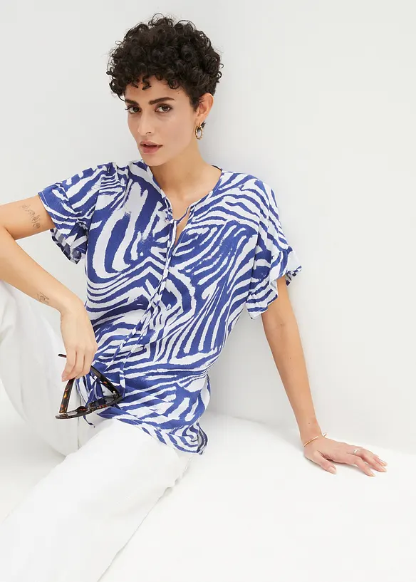 Soepelvallende tuniek van viscose, bonprix