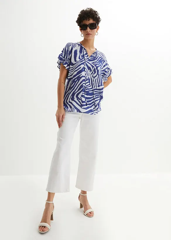 Soepelvallende tuniek van viscose, bonprix