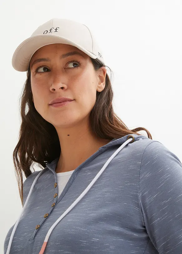 Shirt met capuchon, bonprix