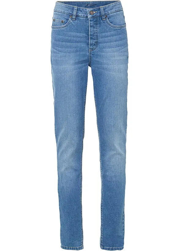 Skinny jeans met high waist, bonprix
