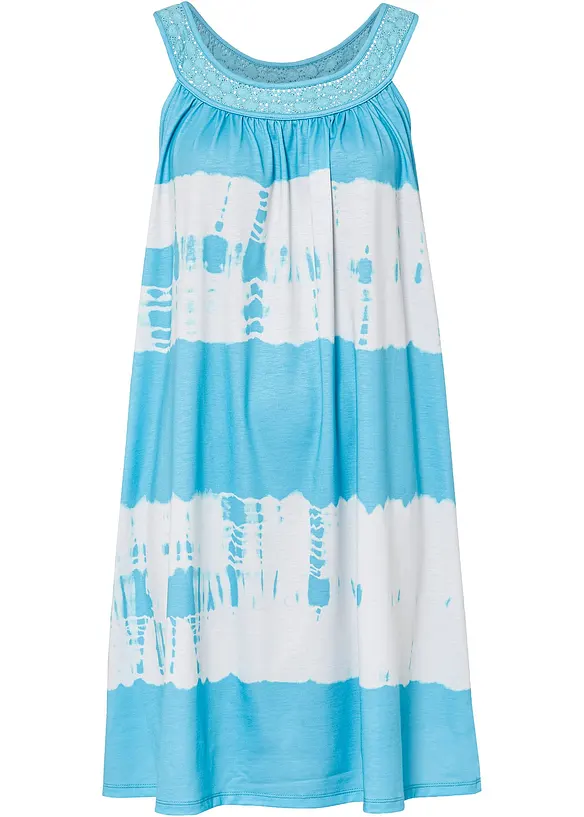 Jurk met batikprint en gerecycled polyester, BODYFLIRT