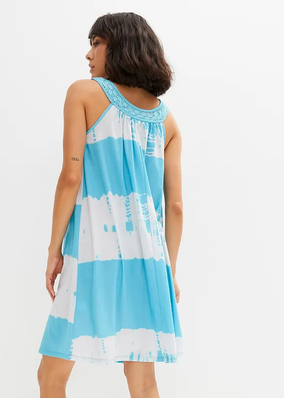 Jurk met batikprint en gerecycled polyester, BODYFLIRT