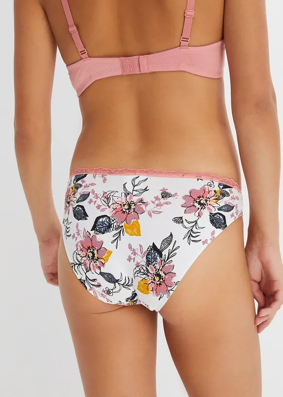 Slip (set van 4), bpc bonprix collection