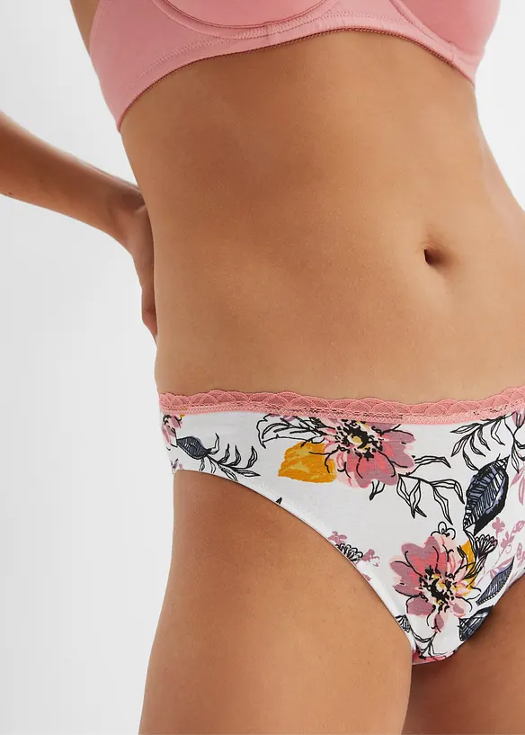 Slip (set van 4), bpc bonprix collection