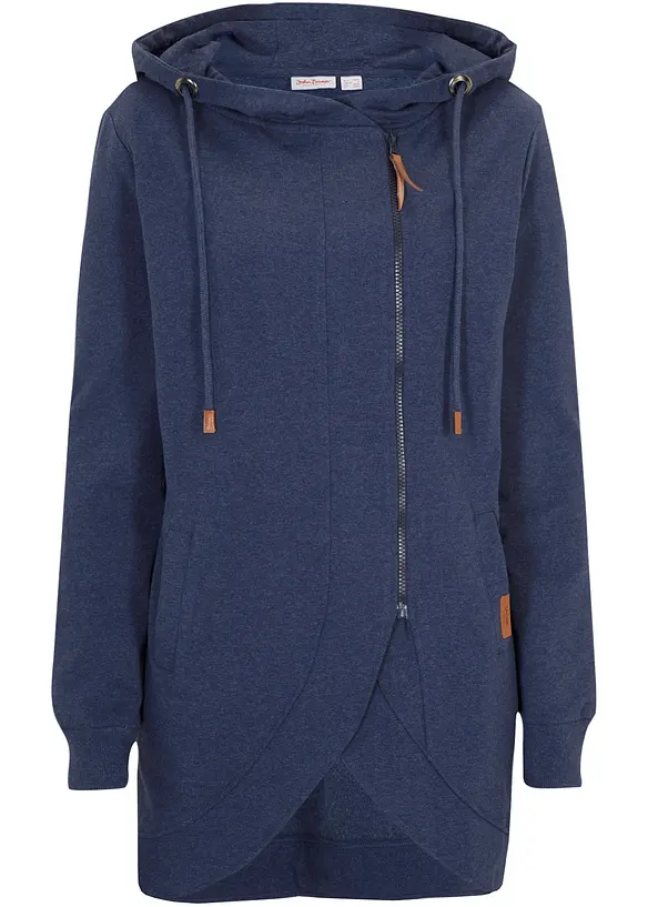 Sweatvest met capuchon, bonprix