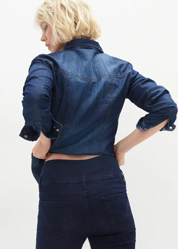 Corrigerende thermojeans, skinny, high waist, bonprix
