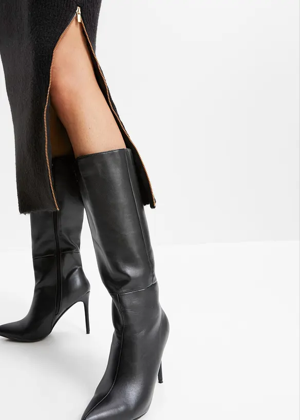 Gebreide jurk met ritssluiting, RAINBOW