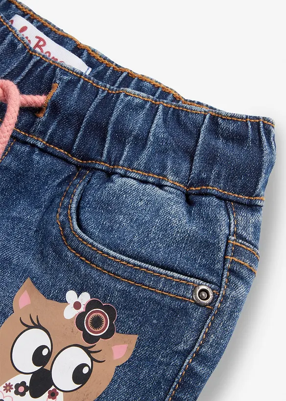 Thermojeans mid waist, bonprix