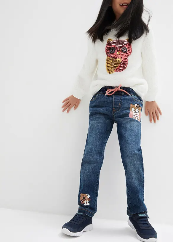Thermojeans mid waist, bonprix