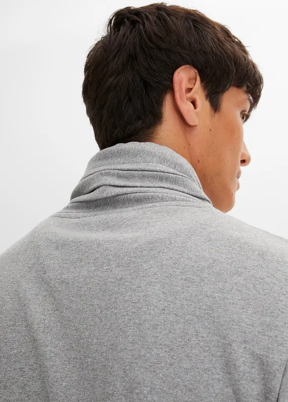 Sweater met sjaalkraag, bonprix