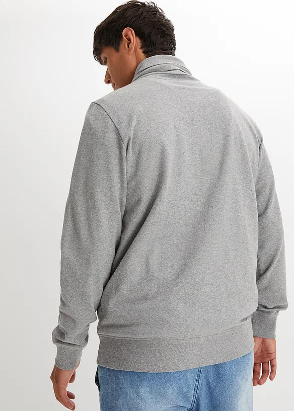 Sweater met sjaalkraag, bonprix