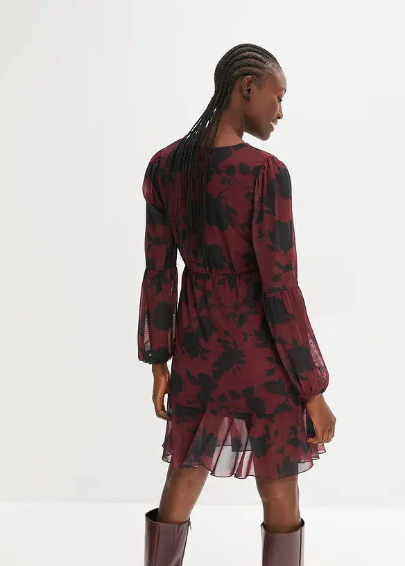 Mesh jersey jurk, BODYFLIRT