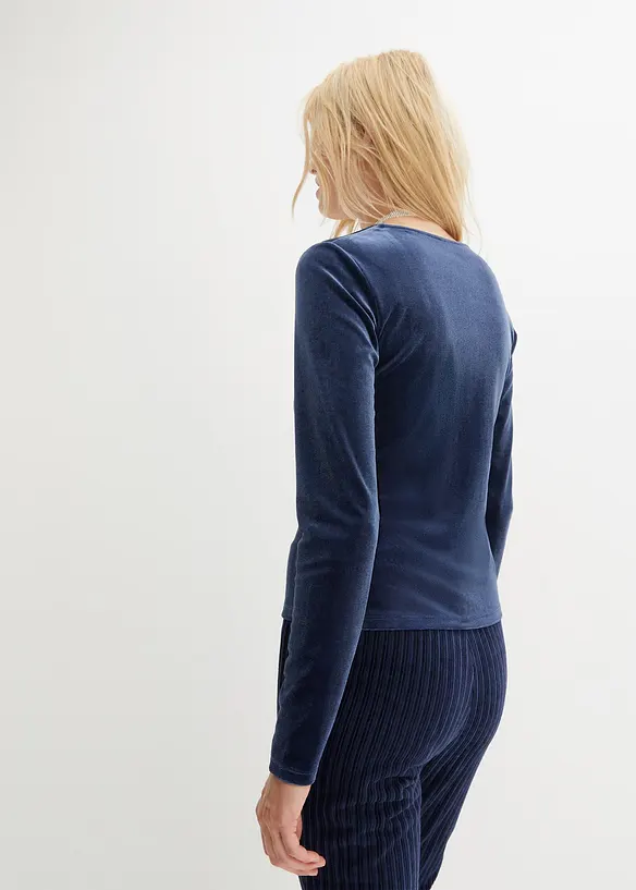 Fluwelen shirt, BODYFLIRT