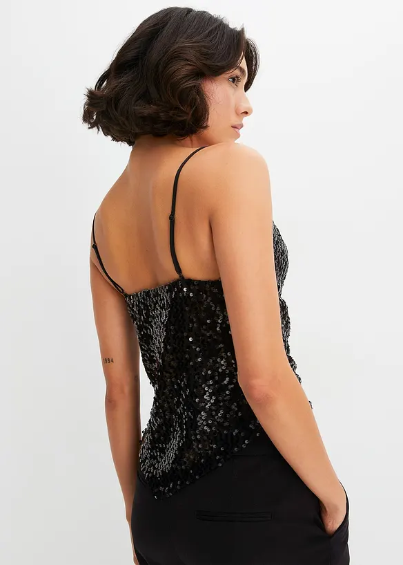 Top met pailletten, BODYFLIRT boutique