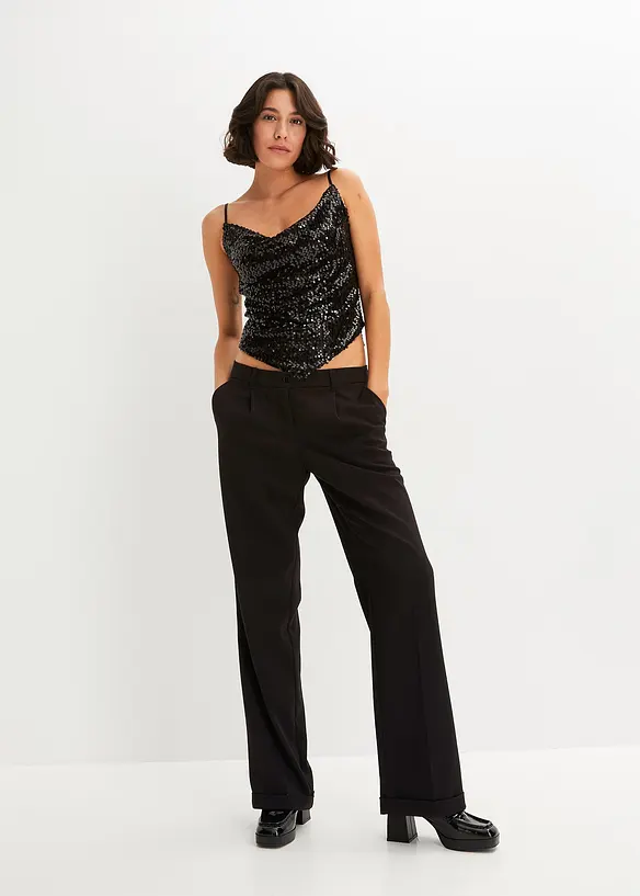 Top met pailletten, BODYFLIRT boutique