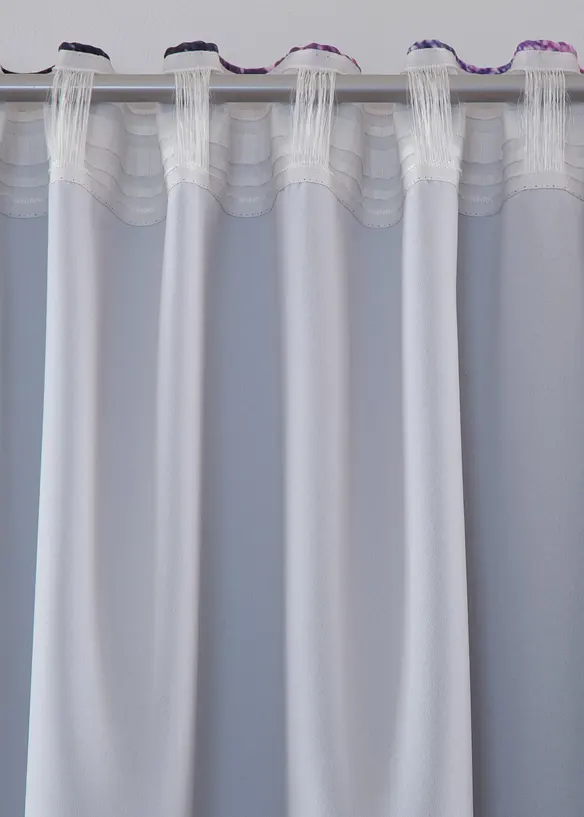 Verduisterend gordijn met sterrenhemel (set van 2), bonprix