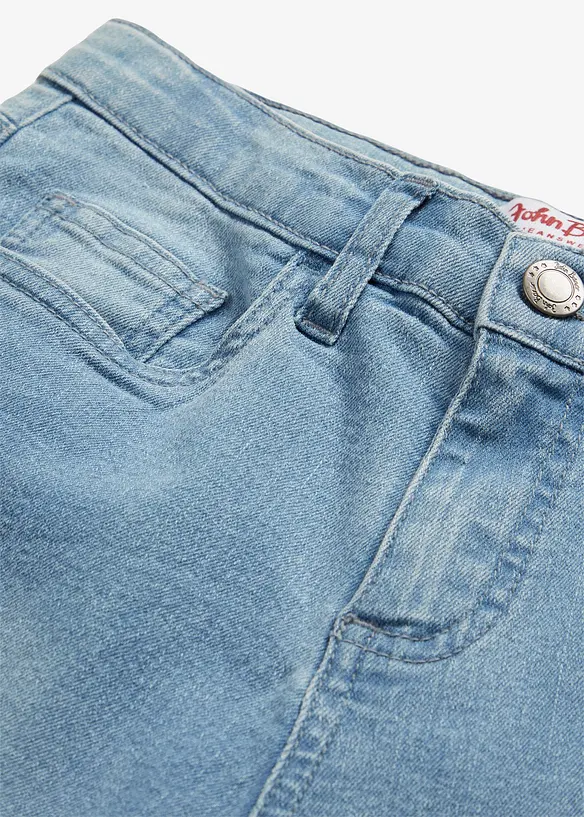 Bootcut meisjes jeans, mid waist, bonprix