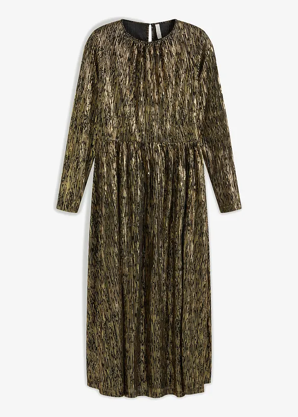 Chiffon jurk met glitter, BODYFLIRT boutique