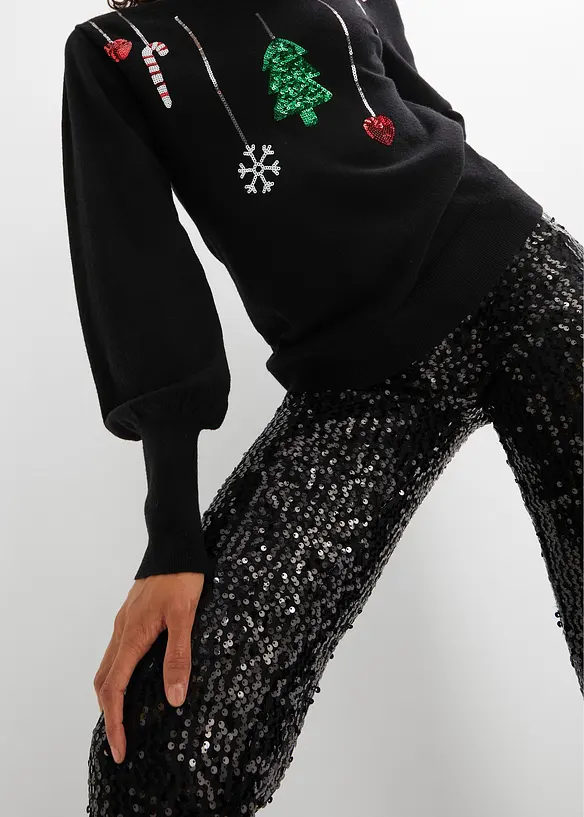 Fijn gebreide trui, bonprix