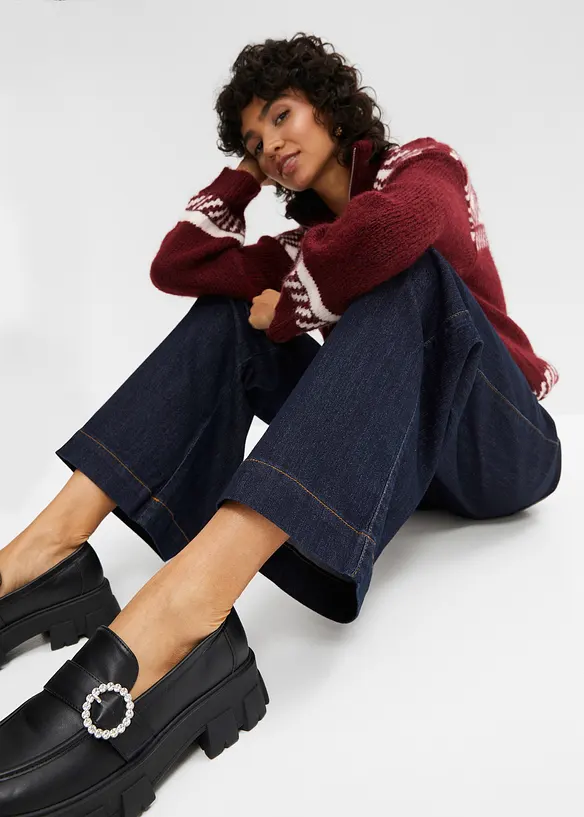 Stretch jeans, wide, John Baner JEANSWEAR