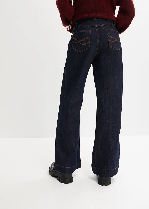 Stretch jeans, wide, John Baner JEANSWEAR