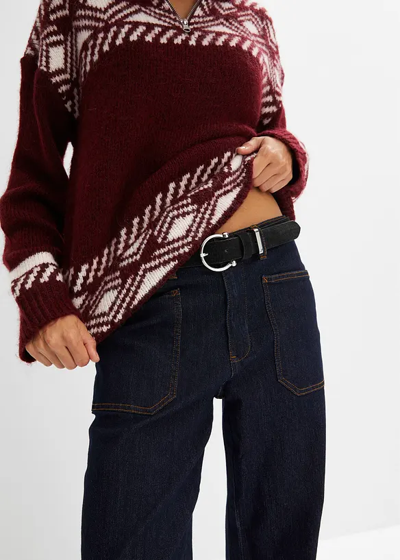 Stretch jeans, wide, John Baner JEANSWEAR