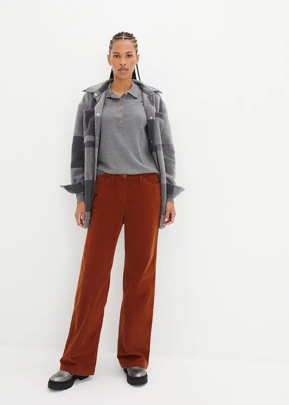 Marlene Dietrich thermobroek van corduroy, bpc bonprix collection