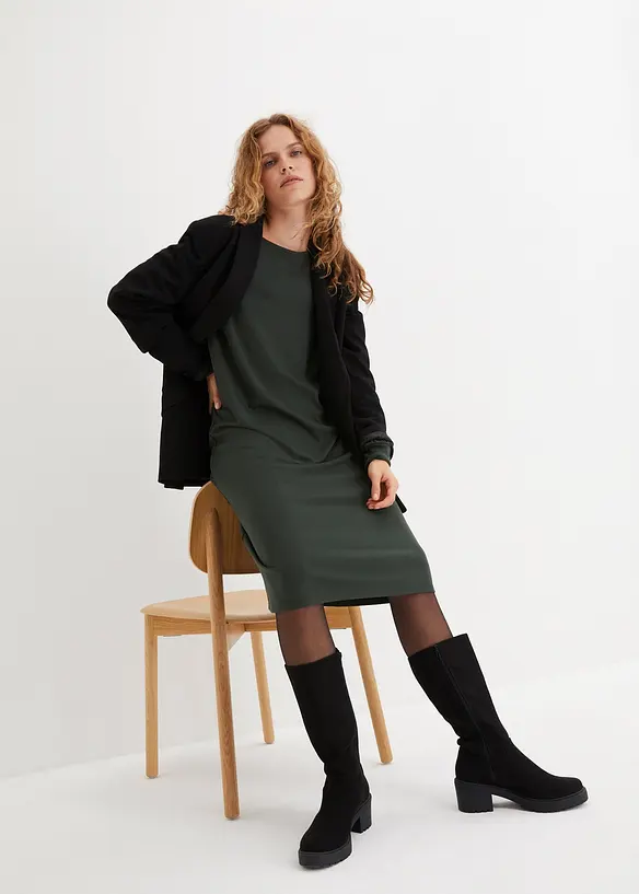 Jersey jurk van Punto di Roma, bonprix