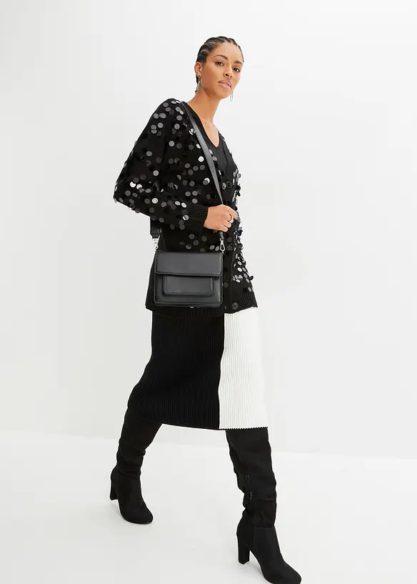 Vest met pailletten, BODYFLIRT boutique