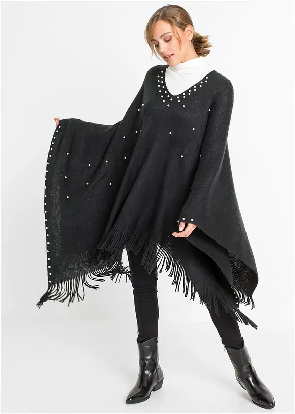 Poncho met parels, bpc bonprix collection