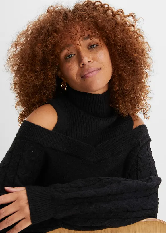 Cold shoulder trui, bonprix