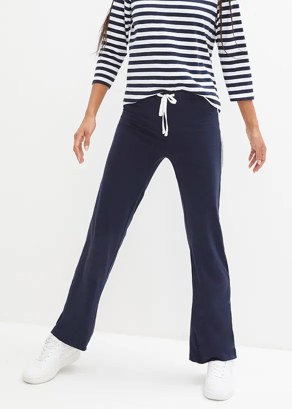 Jogggingbroek van jersey met stretch, bonprix