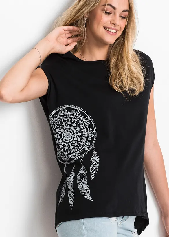 T-shirt met print, bonprix