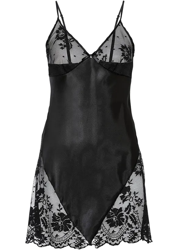 Satijnen slipdress, bonprix