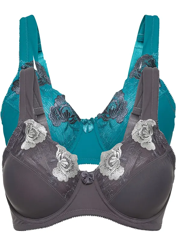 Minimizer bh met gewatteerde schouderbandjes. (set van 2), bonprix