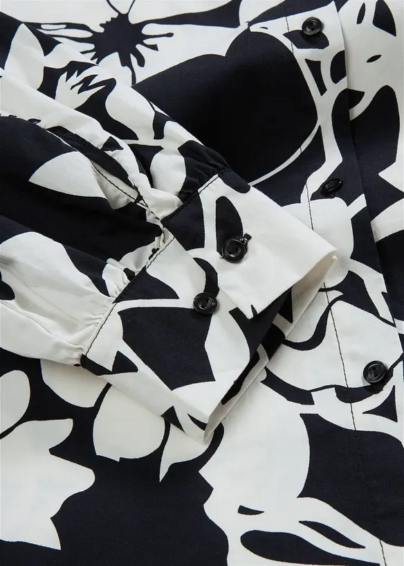 Gedessineerde overhemdblouse, bpc selection
