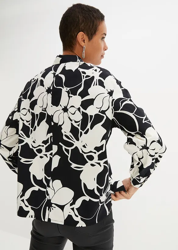 Gedessineerde overhemdblouse, bpc selection