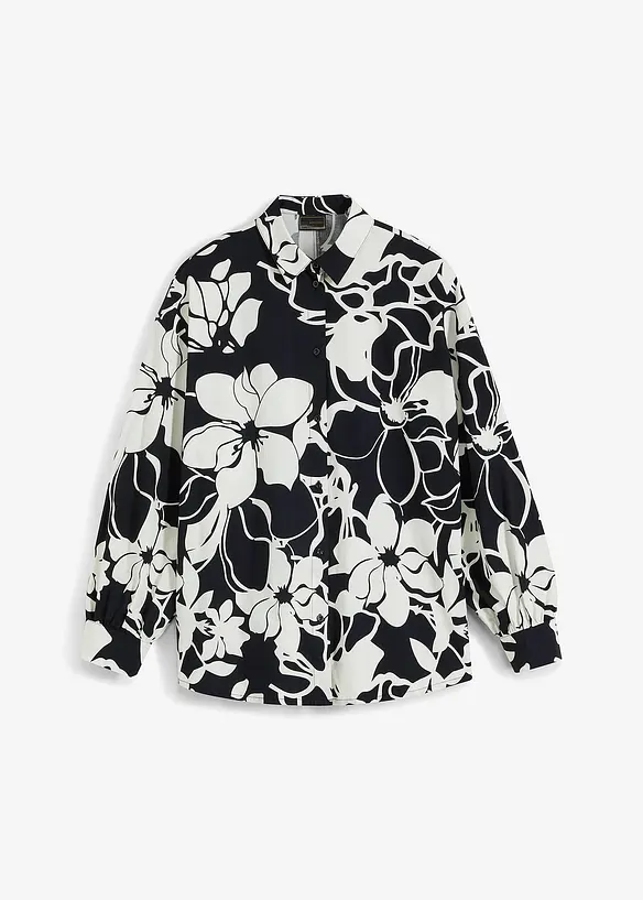 Gedessineerde overhemdblouse, bpc selection