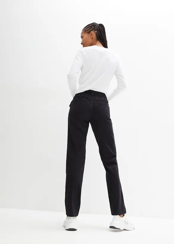 Straight jeans, mid waist (set van 2), bonprix